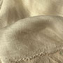 Extra-wide Pure linen raw