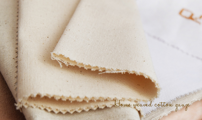 Home weaved cotton gauze