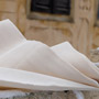 Raw linen gauze Catrina