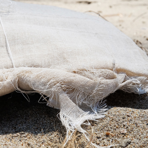 Mariuca raw linen gauze